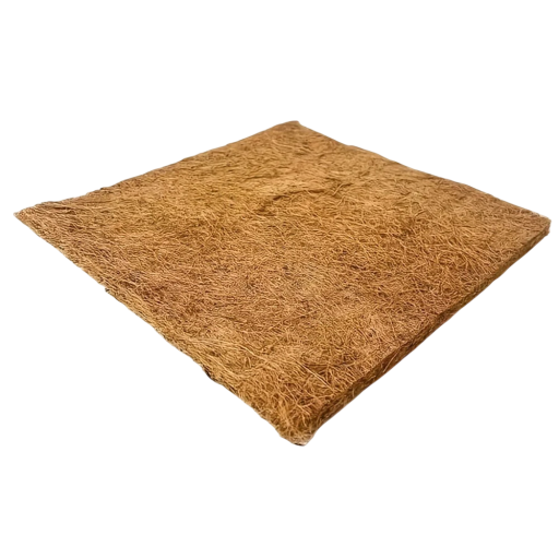 Podłożka do gniazda dla kur z włókien kokosowych z absorpcją wilgoci 25 x 25 cm naturalny brąz dla kurcząt i znoszenia jaj