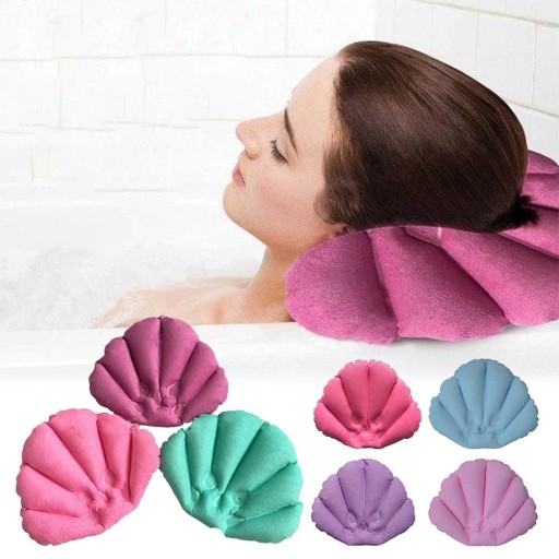 Poduszka do kąpieli w kształcie muszli