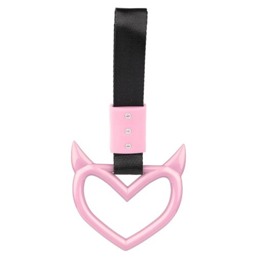 Poignée avec cœur diabolique Poignée de course modifiée avec sangle de poignet Accessoire de sport Différentes couleurs Poignée durable et confortable