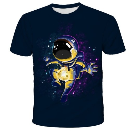 Poikien astronautti-t-paita
