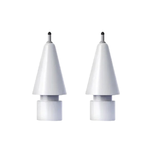 Pointe de rechange pour stylet 2 pcs Pointe blanche pour Apple Pencil 1ère et 2ème génération 2 B Accessoires pour stylets