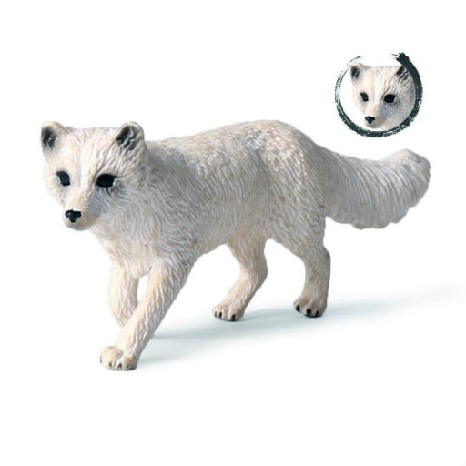 Polar Fox Figurine