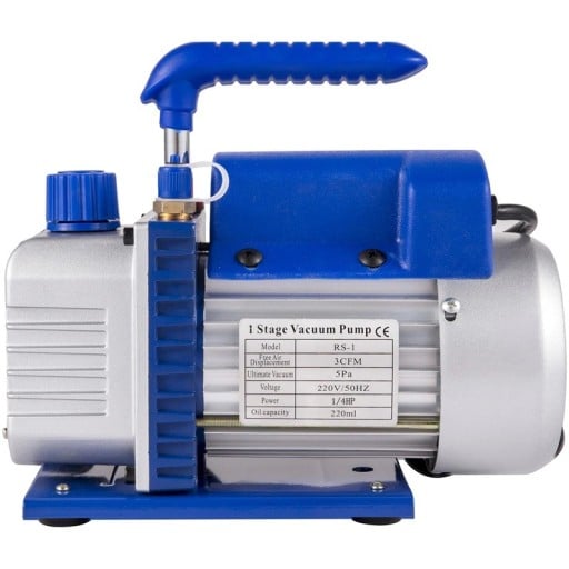 Pompe à vide de refroidissement 71 l avec système à huile 220 ml conception compacte pour le service des systèmes de refroidissement et de climatisation