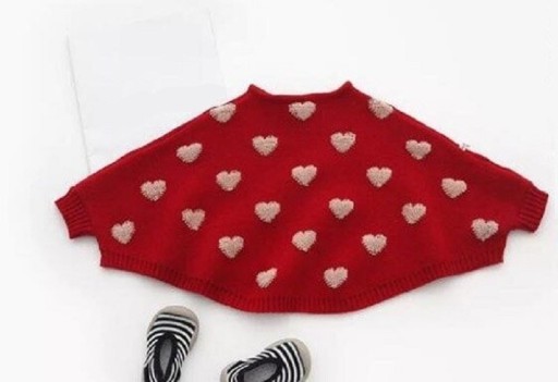 Poncho pentru fete L652