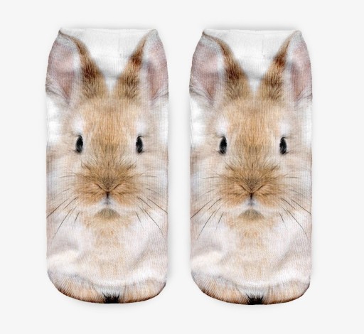 Ponožky 3D králiček