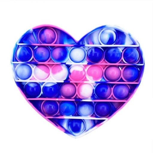 Pop it anti-stress hart speelgoed T291