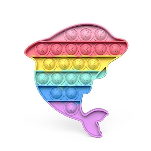Pop it Anti-Stress-Spielzeug Delphin T305