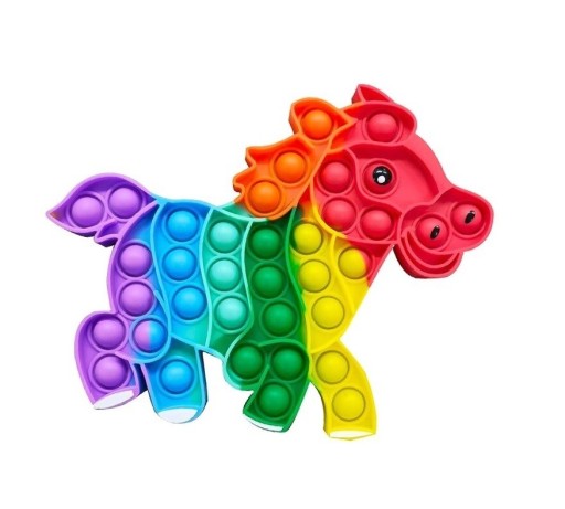 Pop it giocattolo antistress cavallo
