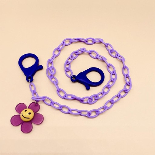 Porta mascarillas con forma de flor