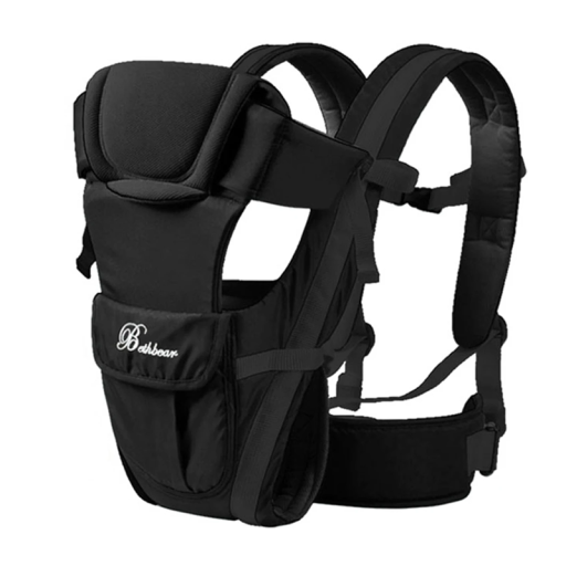Portabebés ergonómico 4 en 1 para recién nacidos y niños pequeños Portabebés ajustable para vientre y espalda Cómodo transporte del bebé