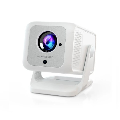 Portable Projector Full HD 1080P 420 ANSI 4K Bluetooth 5.2 Support Automatic Keystone Correction Rotatable Stand for Home Cinema