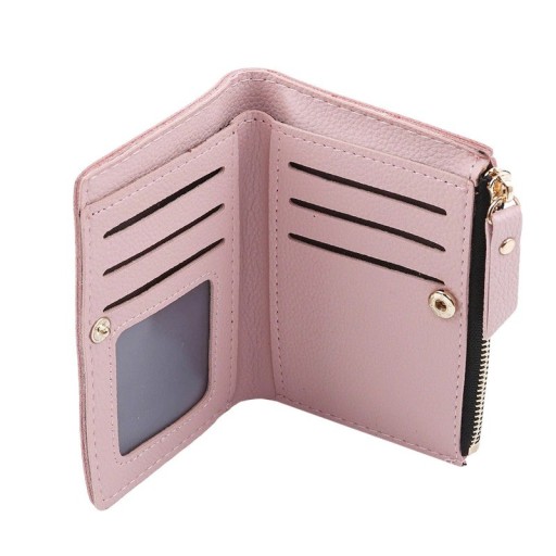 Portafoglio in pelle da donna con ciliegie