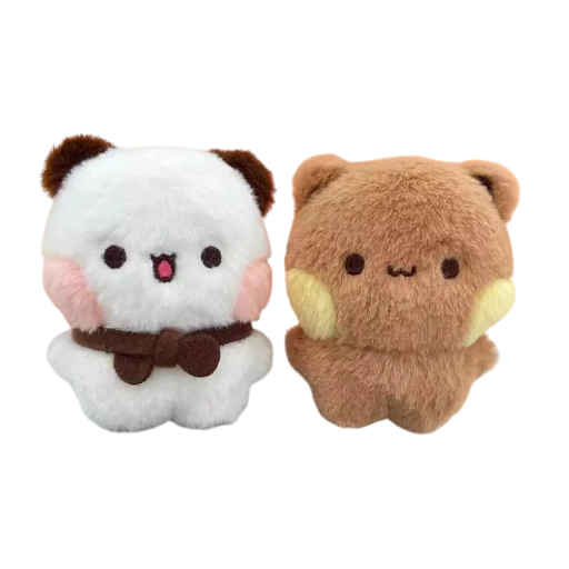 Porte-clés en peluche avec un adorable ours en peluche Mini jouet décoratif pour sac ou clés