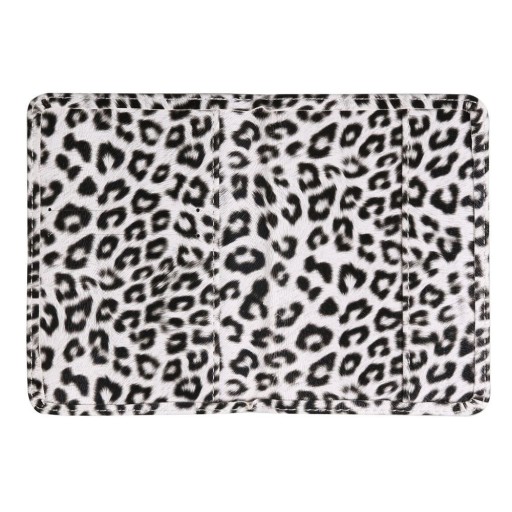 Porte-documents avec motif léopard T1084