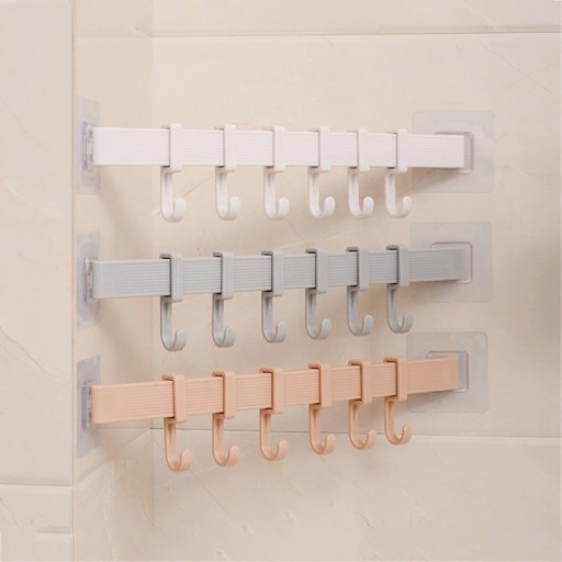 Porte-manteau mural avec crochets C659