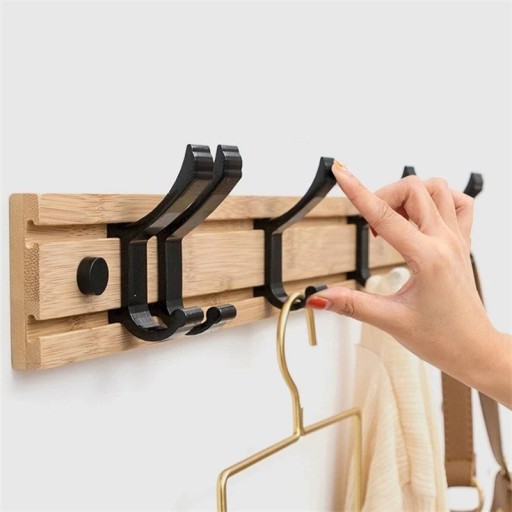 Porte-manteau mural avec crochets C668