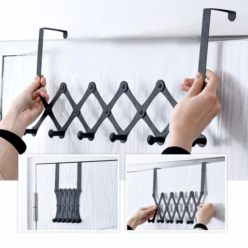 Porte-vêtements suspendu pliable