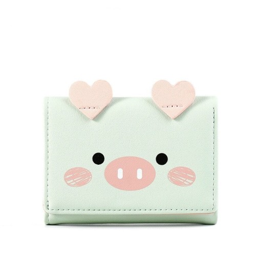 Portefeuille d'enfant avec un cochon
