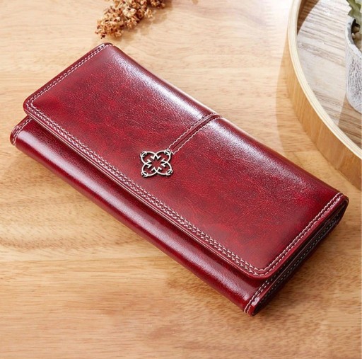 Portefeuille en cuir pour femme M181