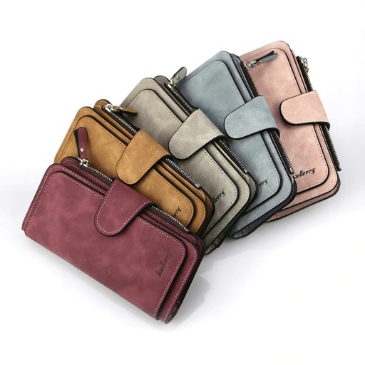 Portefeuille en cuir pour femmes J97