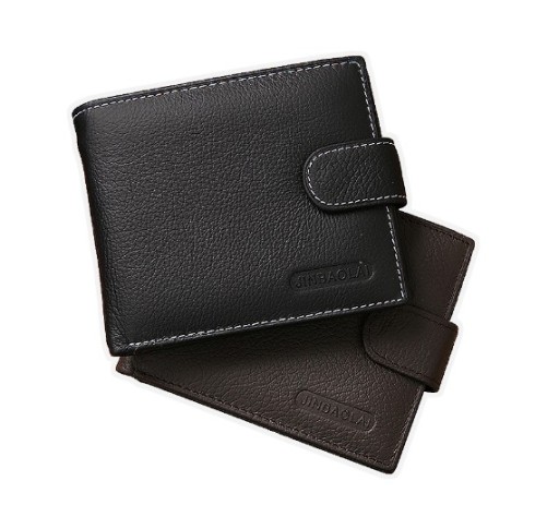 Portefeuille en cuir pour homme élégant