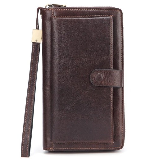 Portefeuille en cuir pour homme grand M435