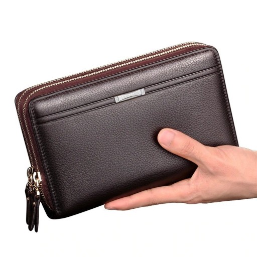 Portefeuille en cuir pour homme grand M443