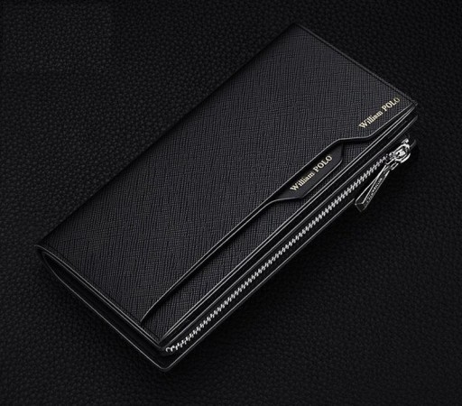 Portefeuille en cuir pour homme grand M651