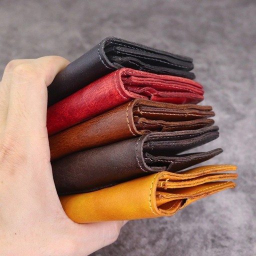 Portefeuille en cuir pour homme petit M639