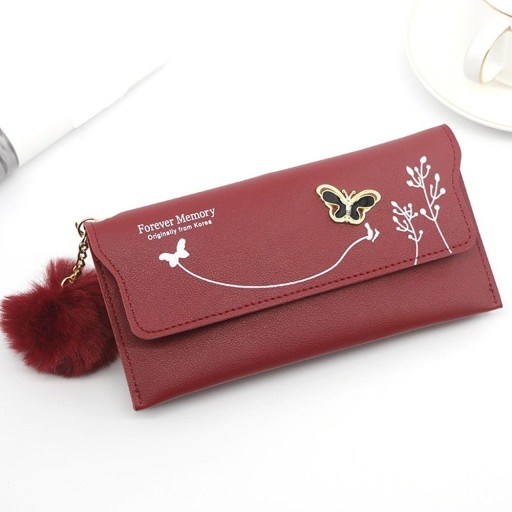 Portefeuille pour femme avec papillon J103