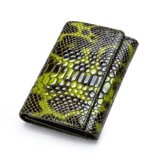 Portefeuille pour femmes avec motif serpent M356