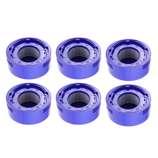 Post-Motor HEPA Filter Serie 6 Stück für Dyson V7 V8 Animal Absolute Carbon Fiber Ersatzteile Zubehör