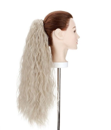 Postizo de pelo rizado con clip