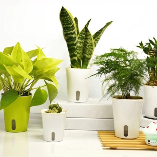Pot de fleurs auto-arrosant H872