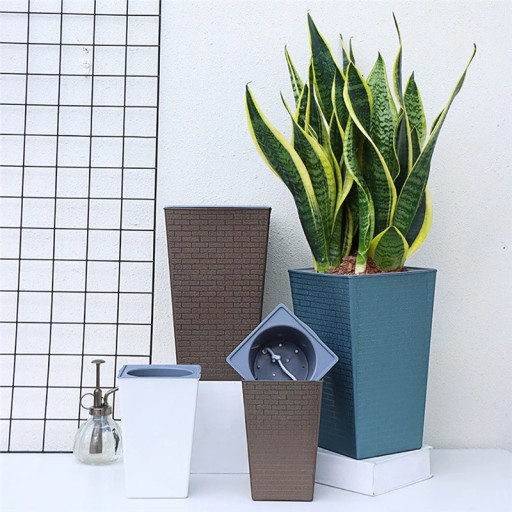 Pot de fleurs auto-arrosant H992