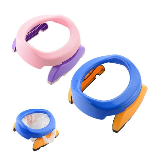 Pot de nuit pliable et portable pour enfants J1604