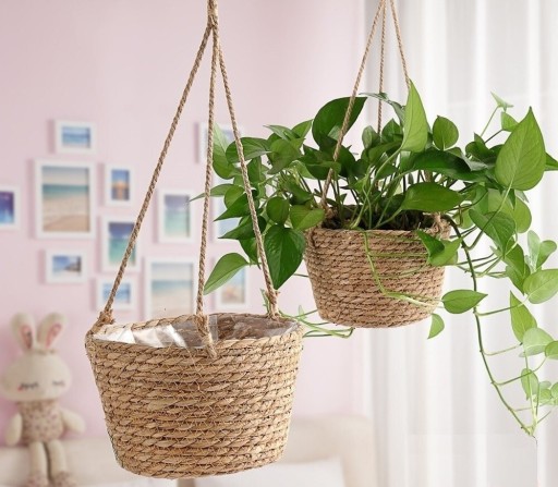 Pots de fleurs suspendus H900