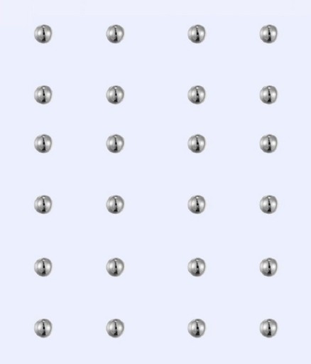 Pötty fülbevaló 12 pár