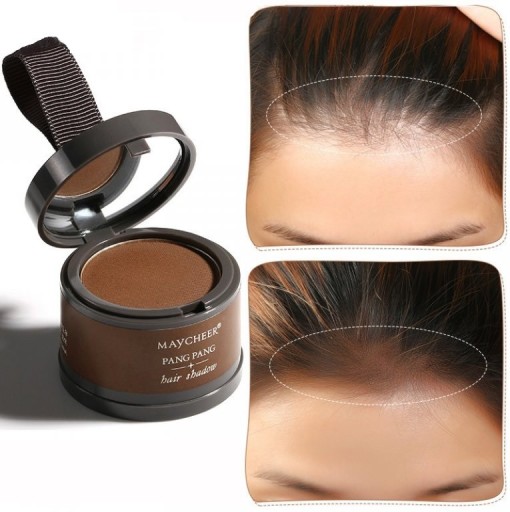 Poudre colorée pour racines et cheveux gris