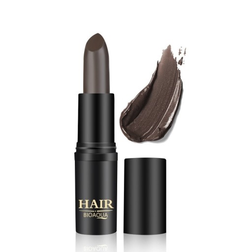 Poudre pour cheveux brun foncé
