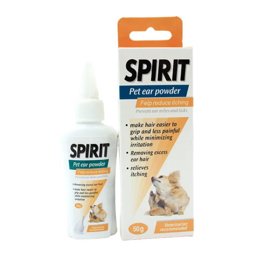 Poudre pour oreilles de chiens 50 g Poudre apaisante contre les démangeaisons des oreilles Prévention des infections auriculaires
