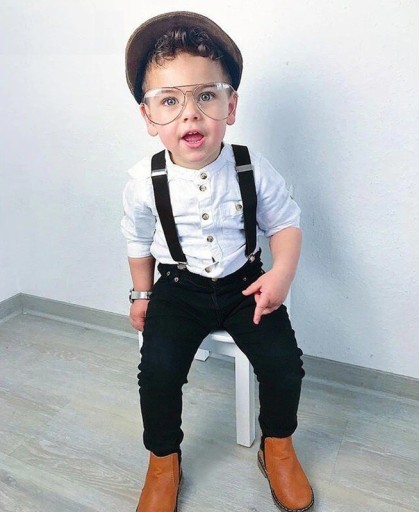 Πουκάμισο και παντελόνι αγοριού L1668