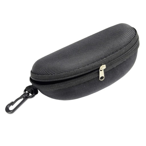 Pouzdro na okuliare Tvrdý box na zips 17 x 9 cm S karabínou na zavesenie Na slnečné aj dioptrické okuliare Cestovný ochranný obal do kabelky