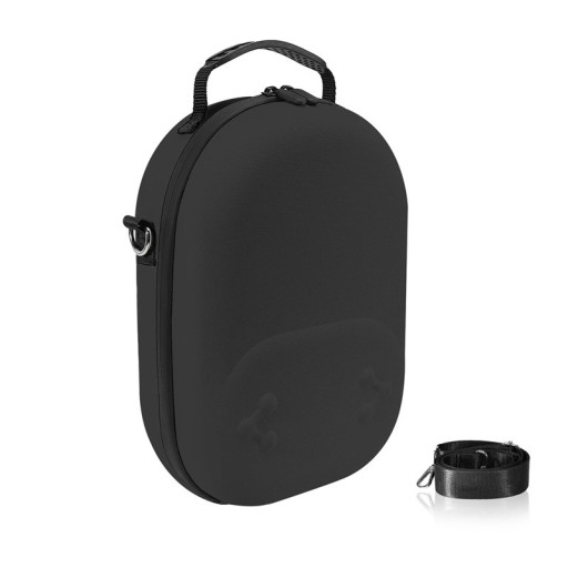 Pouzdro na VR headset Meta Quest 3 a 3S Tvrdá skořepina odolná proti pádu S fixačními popruhy a síťkou Nárazuvzdorný cestovní obal s popruhem