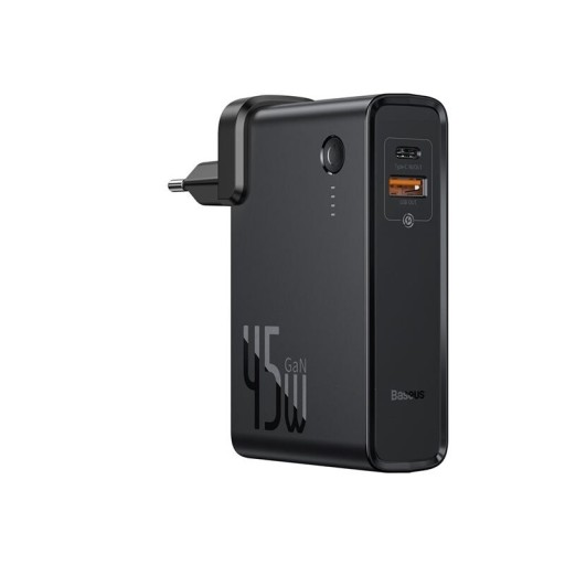 Powerbank GaN con ricarica da rete 10000 mAh