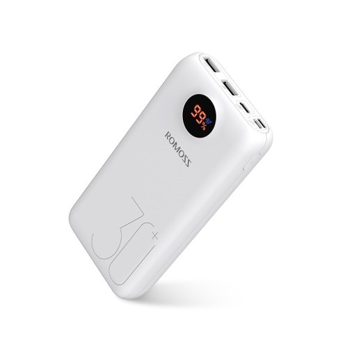 Powerbank med digitalt display 30.000 mAh
