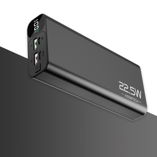 Powerbank med display 20.000 mAh J80