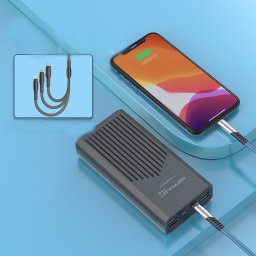 Powerbank QC3.0 40000mAh mit Kabel