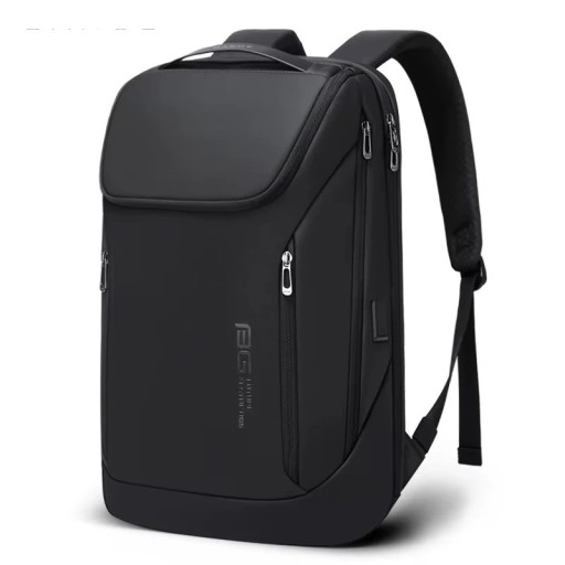 Pracowniczy plecak na laptop 29 x 17 x 47 cm 20 - 35 l Wodoodporny plecak z miękkiego materiału z ładowaniem USB na zamek i regulowanymi