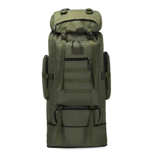 Práctica mochila de senderismo 100 l Dimensiones al expandirse 40 x 30 x 90 cm Oxford 600D con poliéster Correas MOLLE Para expediciones y viajes
